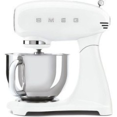 Smeg 50s Style SMF03WHEU Mixer with Tilt-Head Function - Stylish White Design for Effortless Mixing